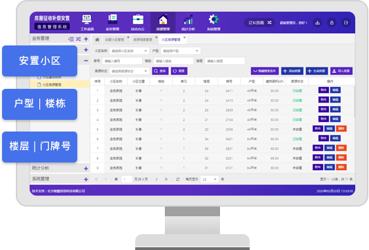 安置房房源管理系统